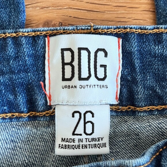 BDG Jeans Jewel Pocket Flaps Size 26 Denim Flares Urban Outfitters - Picture 7 of 7